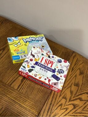 I SPY Preschool Game & SpongeBob Memory Game Kids Games